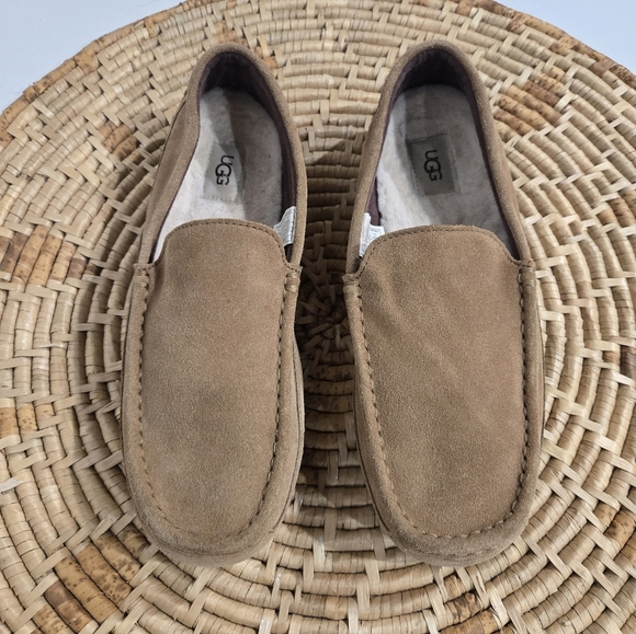 Ugg Alder Tan Suede Slippers main image 4